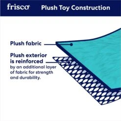 Frisco Halloween Bad Witch Round Plush Squeaky Dog Toy -Frisco 344006 PT7. AC SS1800 V1689877575