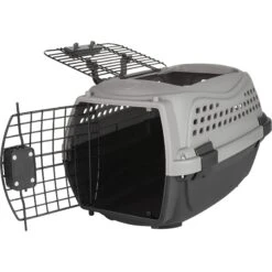 Frisco Two Door Plastic Dog & Cat Kennel -Frisco 354392 PT4. AC SS1800 V1657657124