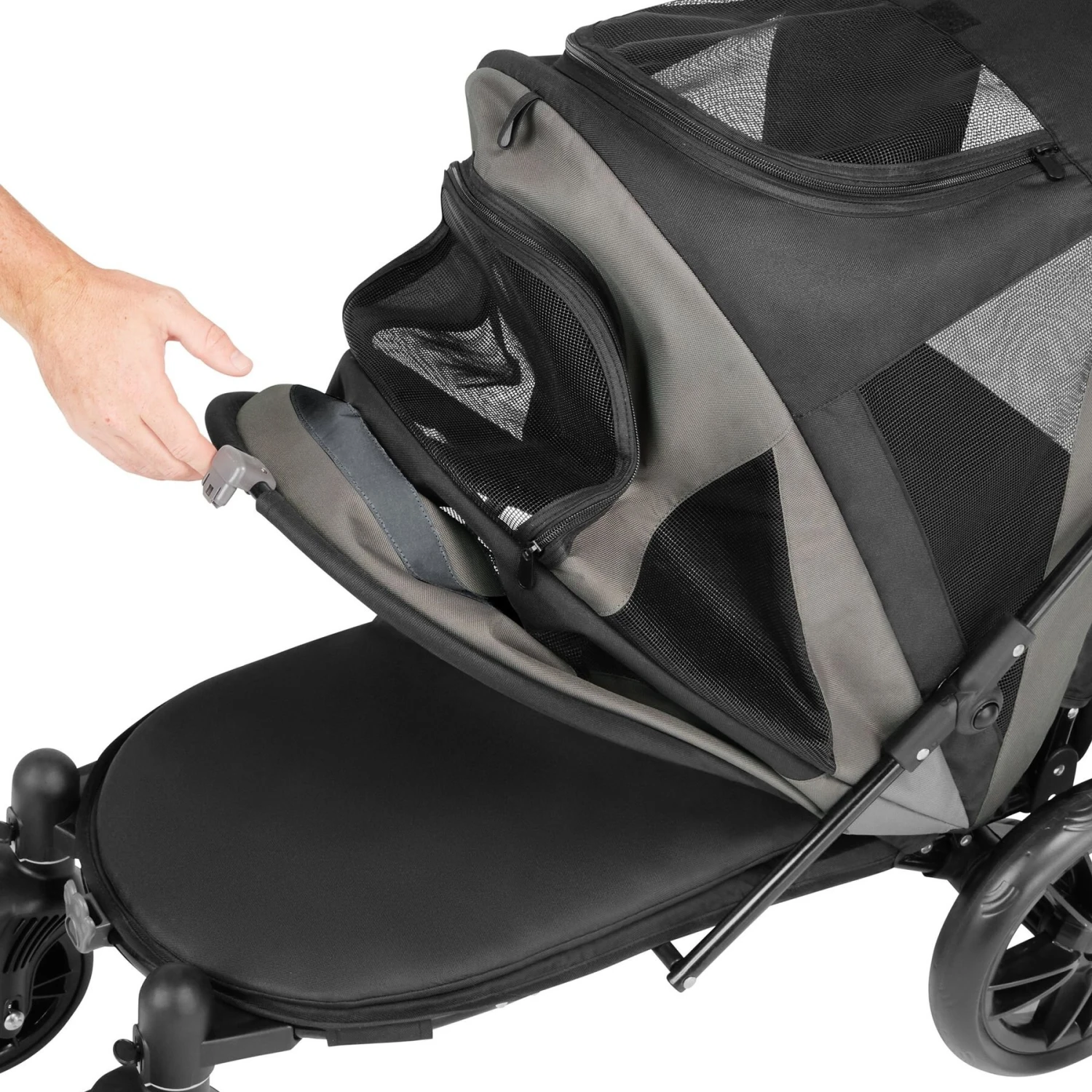 Frisco No-Zip, Cabin Collapsible Cat & Dog Stroller 7 Frisco No-Zip, Cabin Collapsible Cat & Dog Stroller - Image 5