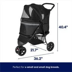 Frisco No-Zip, Collapsible Cat & Dog Stroller 9 Frisco No-Zip, Collapsible Cat & Dog Stroller -Frisco 361641 PT1. AC SS1800 V1701379900