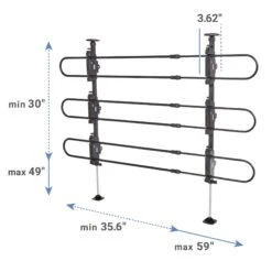 Frisco Adjustable Metal Dog Car And SUV Barrier -Frisco 361645 PT1. AC SS1800 V1662667160