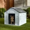 Frisco Deluxe Plastic Outdoor Dog House -Frisco 370357 MAIN. AC SS1800 V1660701208