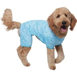 Frisco Blue Ocean Waves Dog & Cat Jersey PJs 10 Frisco Blue Ocean Waves Dog & Cat Jersey PJs -Frisco 556142 PT3. AC SS1800 V1674829131
