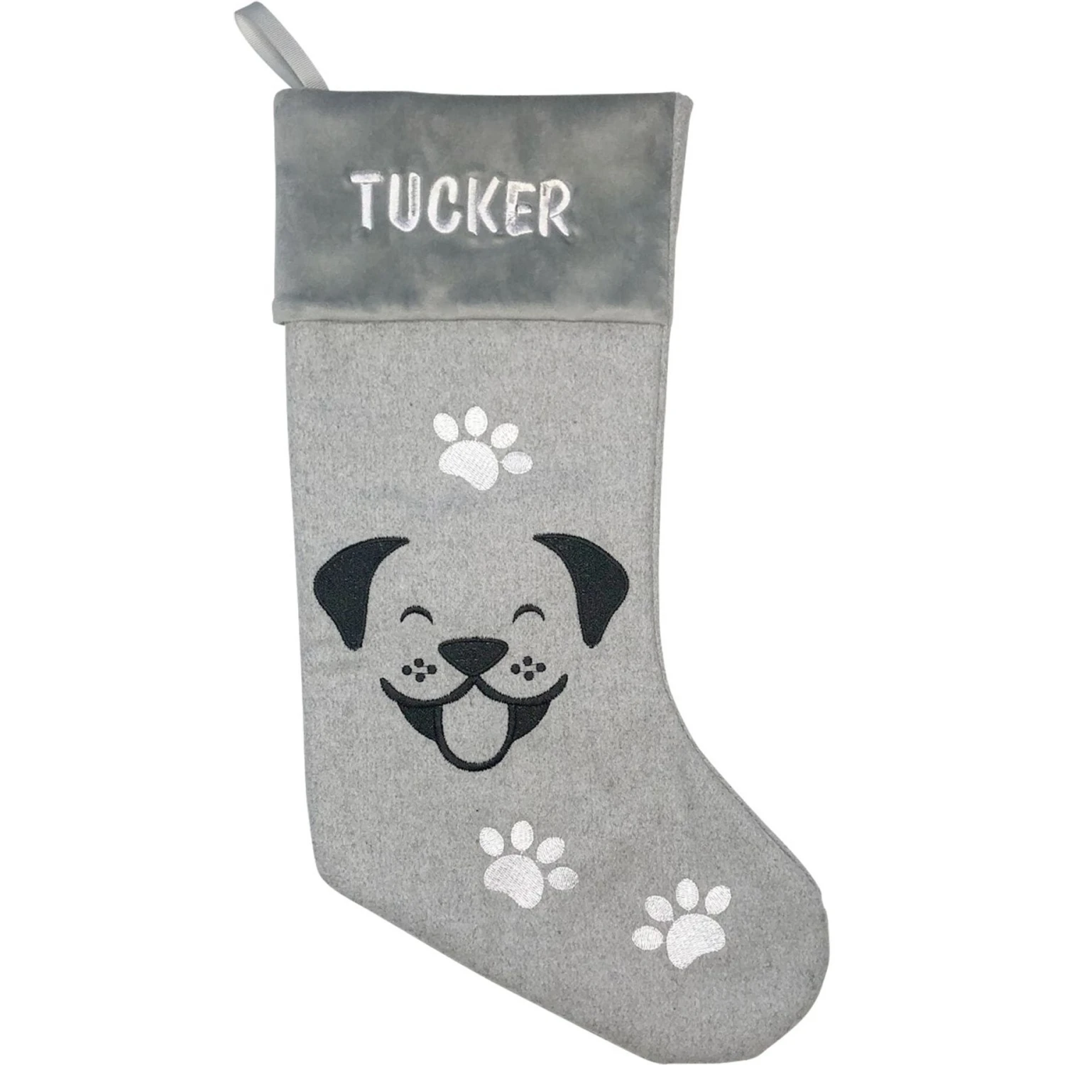 Frisco Personalized Happy Dog Holiday Dog Stocking 3 Frisco Personalized Happy Dog Holiday Dog Stocking