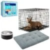 Frisco Insulated Two-Toned Non-Skid Stainless Steel Dog & Cat Bowl + 3 Items -Frisco 630886 MAIN. AC SS1800 V1681228787