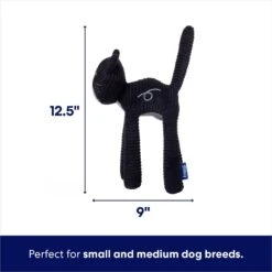 Frisco Halloween Cutie Black Cat Plush Squeaky Dog Toy 8 Frisco Halloween Cutie Black Cat Plush Squeaky Dog Toy -Frisco 668006 PT1. AC SS1800 V1689350658