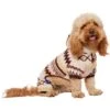 Frisco Fairisle Cozy Plush Fleece Dog & Cat PJs, Cream 1 Frisco Fairisle Cozy Plush Fleece Dog & Cat PJs, Cream -Frisco 719006 MAIN. AC SS1800 V1692378911