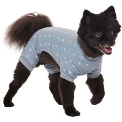 Frisco Cozy Waffle Knit Dog & Cat PJs, Starry Night
