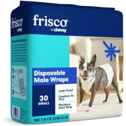 Vetnique Labs Glandex Wipes Rear End Anal Gland Cleansing & Deodorizing Hygienic Rear End Boot The Scoot Dog & Cat Wipes & Frisco Disposable Male Dog Wraps -Frisco 826446 PT5. AC SS1800 V1681332092