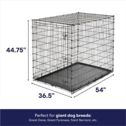 Frisco Heavy Duty Single Door Wire Dog Crate & MidWest Quiet Time Fleece Dog Crate Mat 13 Frisco Heavy Duty Single Door Wire Dog Crate & MidWest Quiet Time Fleece Dog Crate Mat -Frisco 933510 PT2. AC SS1800 V1692304490