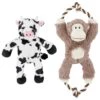 Frisco Monkey Plush With Rope Squeaky Dog Toy & Frisco Cow Plush With Inside Rope Squeaky Dog Toy 2 Frisco Monkey Plush With Rope Squeaky Dog Toy & Frisco Cow Plush With Inside Rope Squeaky Dog Toy -Frisco 961998 MAIN. AC SS1800 V1694784009