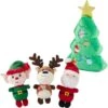 Frisco Holiday Santa's Helpers Plush Squeaky Dog Toy, 3 Count & Frisco Holiday Tree Thin Plush Squeaky Dog Toy 1 Frisco Holiday Santa's Helpers Plush Squeaky Dog Toy, 3 Count & Frisco Holiday Tree Thin Plush Squeaky Dog Toy -Frisco 986222 MAIN. AC SS1800 V1698257736